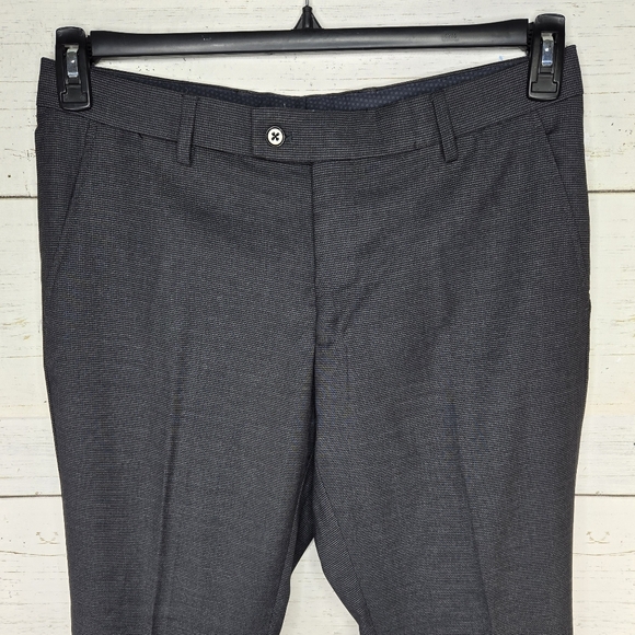 Savile Row Co. Hoxton Check Suit Dress Pants - Picture 2 of 9